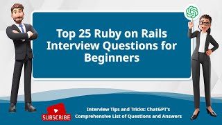 Top 25 Ruby on Rails Interview Questions for Beginners