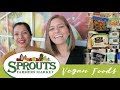 Vegan Food at Sprouts 🌿 Most EPIC Vegan Food Haul