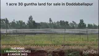 1.30 acre land for sale in Doddaballapura