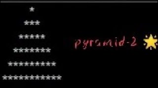 Pyramid-2 star pattern program (Java).