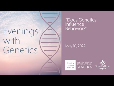 Does genes affect behavior?