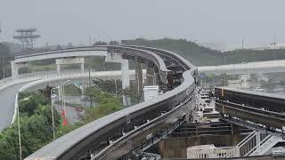 ゆいレール那覇空港駅 ポイント切り替え