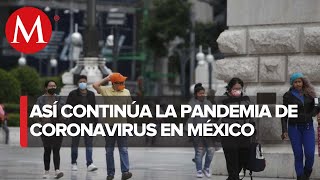 México suma 188 muertes y 3 mil 88 nuevos casos de coronavirus en 24 horas