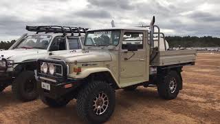 Cat 3208 powered 40 series land cruiser racewars Albany 2018