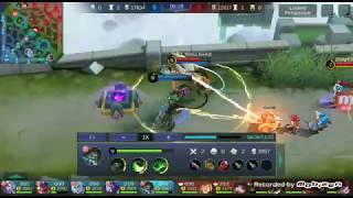 Maniac Terizla 1 VS 4 in Mobile Legends!