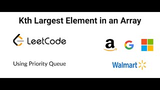 Kth Largest Element in an Array LeetCode-215