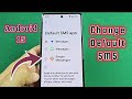 how to change default SMS app for Messages on Android 15 phone