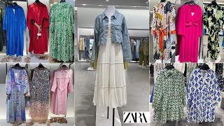 ZARA WOMEN’S DRESSES NEW COLLECTION / MARCH 2023