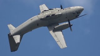 4Kᵁᴴᴰ Italian AF Leonardo C-27J Spartan 'ROLLING' Display @ Luchtmachtdagen Volkel 2019