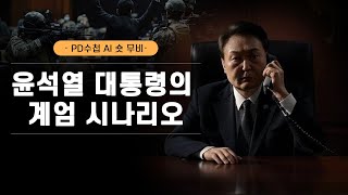 [PD수첩 AI 숏 무비] 윤석열 대통령의 계엄 시나리오