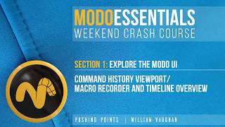 Modo Essentials 06 - S1 Command History