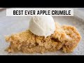 Best Ever Apple Crumble Recipe | Dessert | Well and Tasty