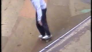 Sal-Flip-Fakie Skate Trick Bram Weeks Old Crawley Skate Park Ramp
