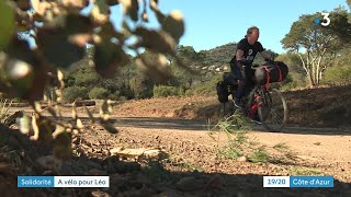 Du Var au Cap Nord à vélo. L'aventure de Joffrey Maluski au profit des enfants atteints du cancer