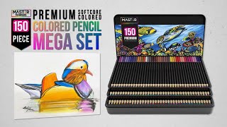 Master Markers | 150 Piece Premium Colored Pencil Mega Set