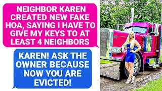 Neighbor Karen Created an HOA to Demand Keys from Me, Saying I've to Give Keys to ALL Of Them r/EP