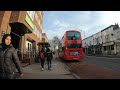 a scenic walk from west ealing to ealing broadway london uk 4k february 2023