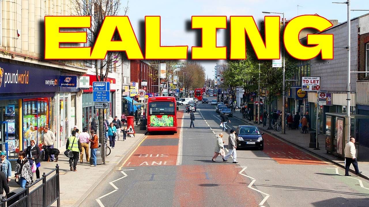 A Scenic Walk From West Ealing To Ealing Broadway London Uk 4k