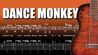 Tones And I - Dance Monkey Fingerstyle Tutorial