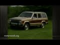 motorweek retro review 84 4x4 comparo s 10 blazer bronco ii and jeep cherokee wagoneer