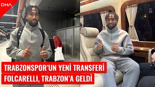 Trabzonspor'un yeni transferi Tim Jabol-Folcarelli, Trabzon’a geldi