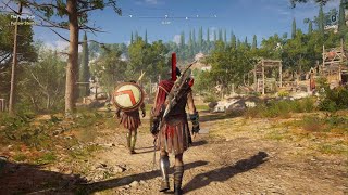 Assassin's Creed Odyssey PS5 gameplay First War 60 FPS