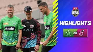 Melbourne Stars v Sydney Sixers Match Highlights | #BBL14