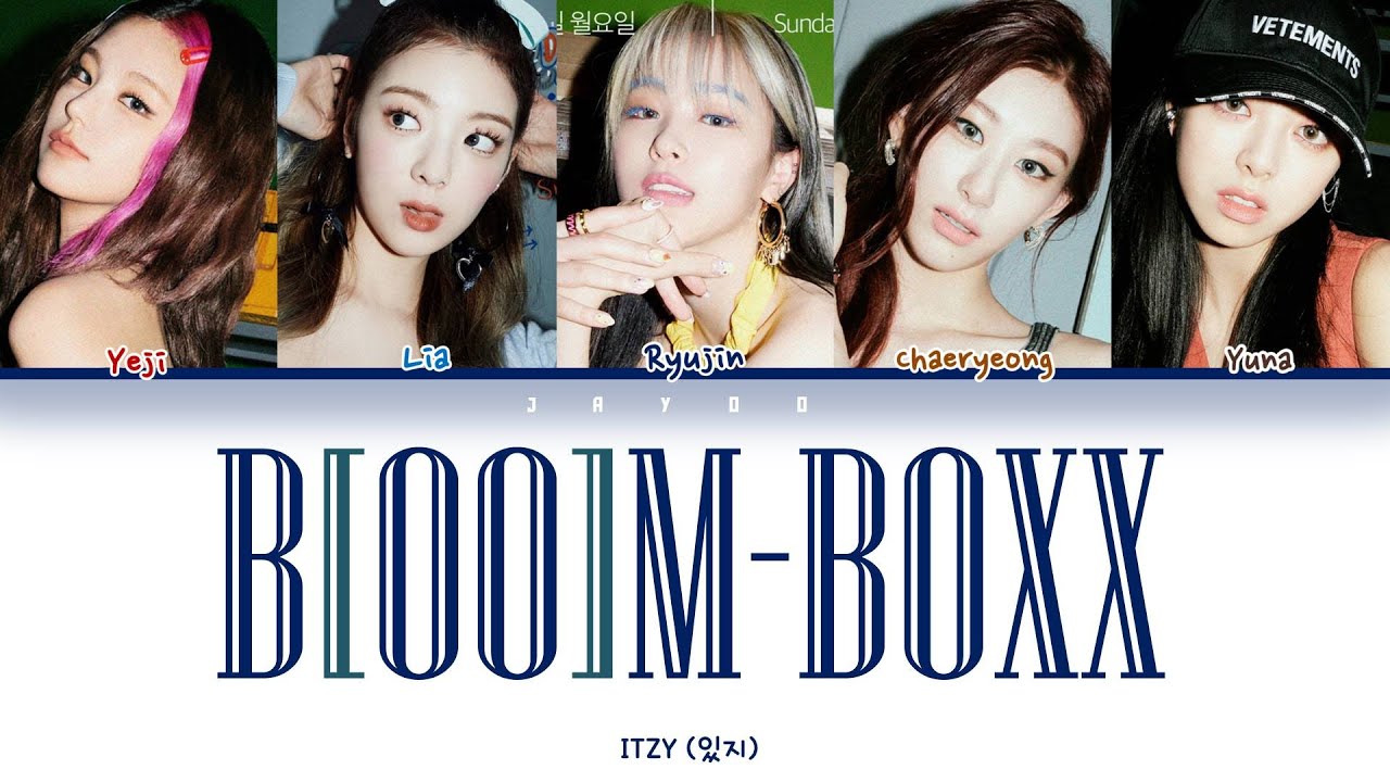 ITZY - B[OO]M-BOXX (Color Coded Lyrics) (Hangul/Romanization/Burmese ...