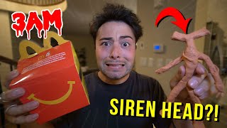 DO NOT ORDER SIREN HEAD HAPPY MEAL FROM MCDONALDS AT 3 AM!! (IT'S ALIVE!!)