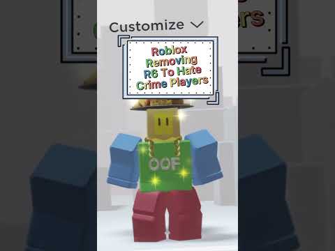 Why Is Roblox Removing R6 Robloxupdate Youtube