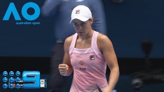 Australian Open Highlights: Barty v Wang - Round 2/Day 3 | Wide World Of Sports