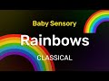 Rainbows Baby Sensory Animation for Visual Stimulation