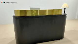 Modern Reception Desk | 63-Inch Front Desk for Professional Spaces