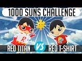 Tag with Ryan - Red Titan Vs Red T-Shirt Ryan | 1000 Suns Challenge | Kaven App Review