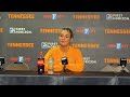 Lady Vols Basketball Coach Kim Caldwell post-game vs. Florida State