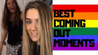 Best COMING OUT compilation part 1 EMOTIONAL with some FUNNY reactions