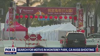 Law enforcement searching for motive in Monterey Park mass shooting | FOX 13 Seattle