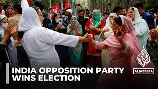 Party opposed to India’s stripping of Kashmir’s autonomy wins election