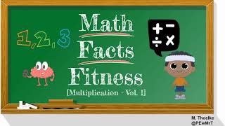 Math Facts Fitness - Multiplication Vol. 1