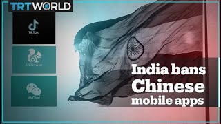 India bans Chinese mobile apps