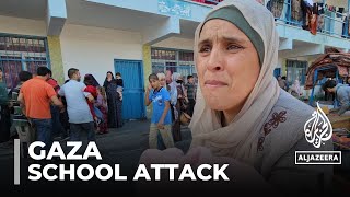 At least 50’ dead in Israeli strike on Gaza school