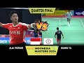 Alwi Farhan vs Huang Yu Indonesia Masters II 2024 Badminton | Quarter Final