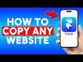 How to Copy Any Website to Framer