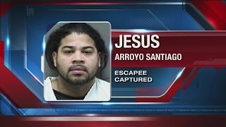 Escaped inmate caught in Racine