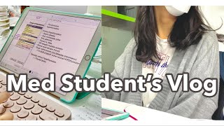 Sub) Study Vlog: Last exam week of the semester!+BBQ party - Life as a Korean medical student👩🏻‍⚕