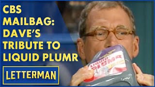 CBS Mailbag: Dave's Musical Tribute To Liquid Plumr | Letterman