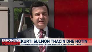 Kurti sulmon Thaçin dhe Hotin: Vendimi i presidentit është arbitrar, Hoti është i dobët