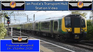 Trains at Winsford station (14th October 2020)