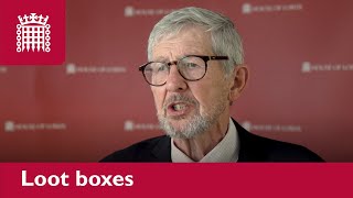 Should loot boxes be considered gambling? | Lord Foster of Bath | Inside Lords Debates