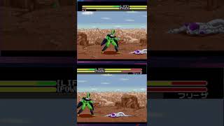 Dragon ball z buyū Retsuden | Cell vs Freezer 🔥 #dragonball #gameplay #retrogaming #gaming #sega